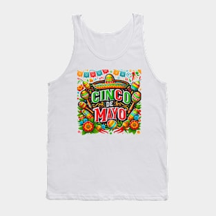 Happy Cinco De Mayo 5 De Mayo Party Tank Top